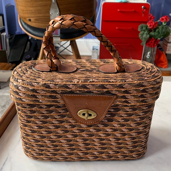 Eric Javits Straw Top-Handle Bag - Picture 2 of 3